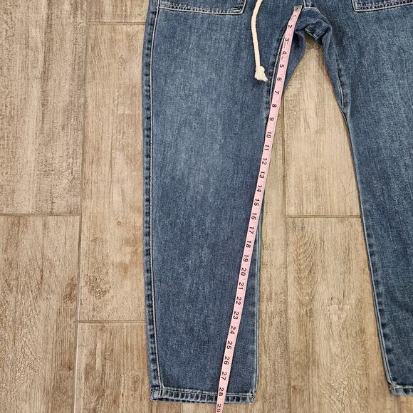 One Teaspoon Jeans womens Size L Shabbies Drawstring Boyfriend Jogger Relaxed - Picture 6 of 11